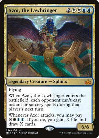 Azor, the Lawbringer [Rivals of Ixalan] | Empire Gaming NC