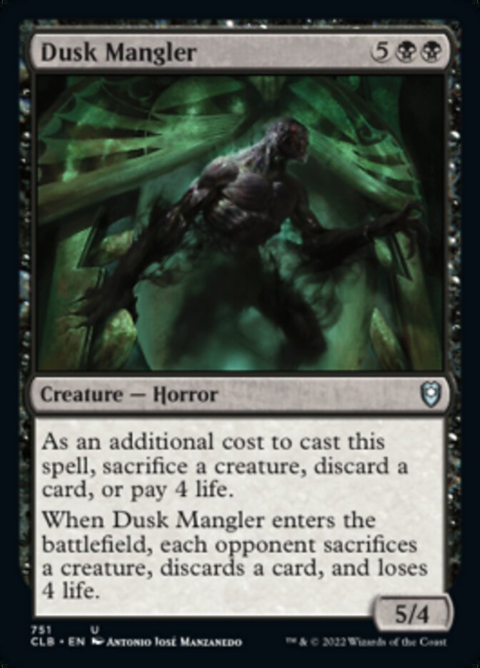 Dusk Mangler [Commander Legends: Battle for Baldur's Gate] | Empire Gaming NC