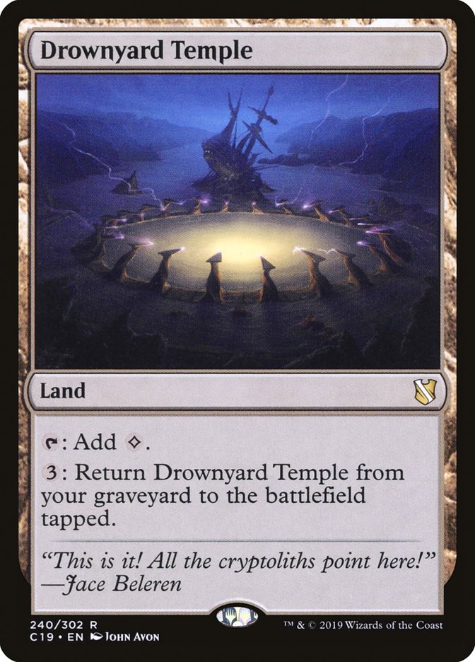 Drownyard Temple [Commander 2019] | Empire Gaming NC