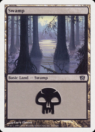 Swamp (342) [Eighth Edition] | Empire Gaming NC