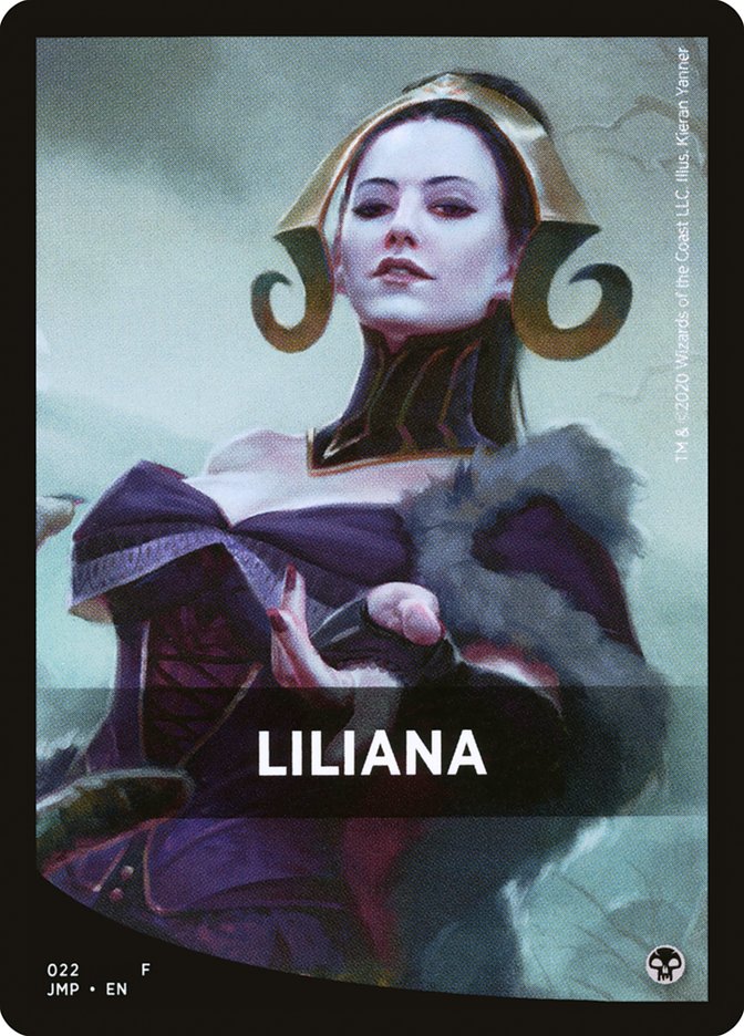 Liliana Theme Card [Jumpstart Front Cards] | Empire Gaming NC