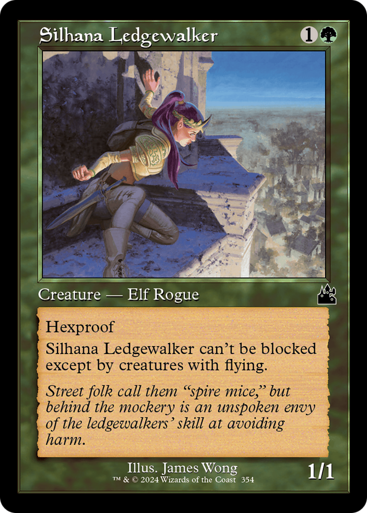 Silhana Ledgewalker (Retro Frame) [Ravnica Remastered] | Empire Gaming NC