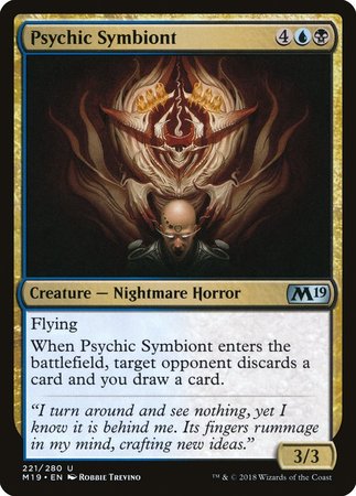 Psychic Symbiont [Core Set 2019] | Empire Gaming NC