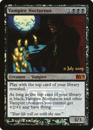 Vampire Nocturnus [Magic 2010 Promos] | Empire Gaming NC