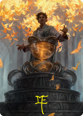 Introduction to Prophecy Art Card (Gold-Stamped Signature) [Strixhaven: School of Mages Art Series] | Empire Gaming NC