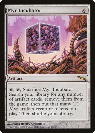 Myr Incubator [Mirrodin] | Empire Gaming NC