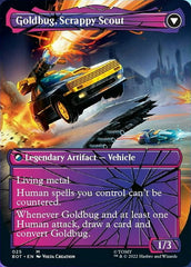 Goldbug, Humanity's Ally // Goldbug, Scrappy Scout (Shattered Glass) [Universes Beyond: Transformers] | Empire Gaming NC