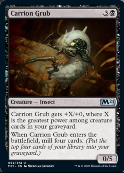 Carrion Grub [Core Set 2021] | Empire Gaming NC