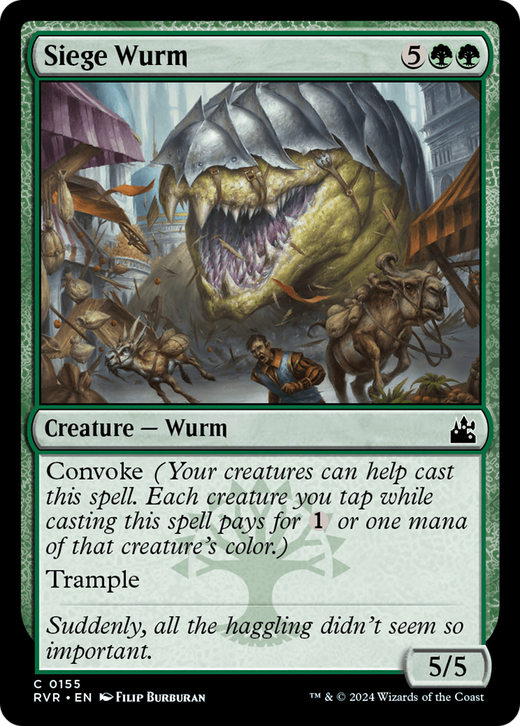 Siege Wurm [Ravnica Remastered] | Empire Gaming NC