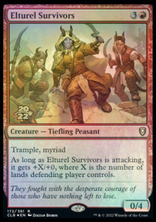 Elturel Survivors [Commander Legends: Battle for Baldur's Gate Prerelease Promos] | Empire Gaming NC