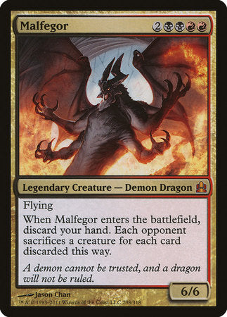 Malfegor [Commander 2011] | Empire Gaming NC