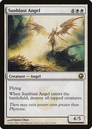 Sunblast Angel [Scars of Mirrodin] | Empire Gaming NC