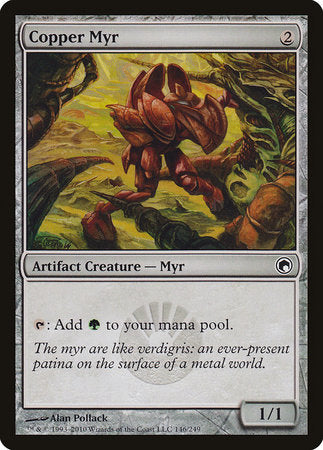 Copper Myr [Scars of Mirrodin] | Empire Gaming NC