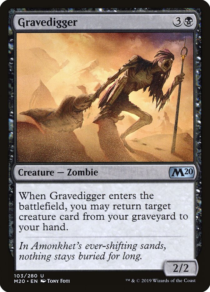 Gravedigger [Core Set 2020] | Empire Gaming NC