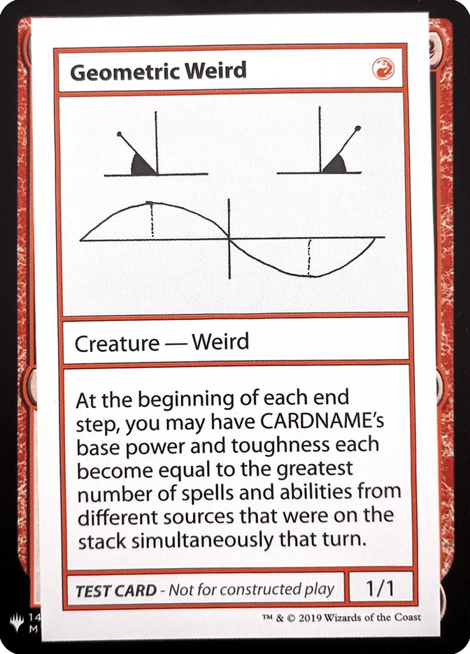 Geometric Weird [Mystery Booster Playtest Cards] | Empire Gaming NC