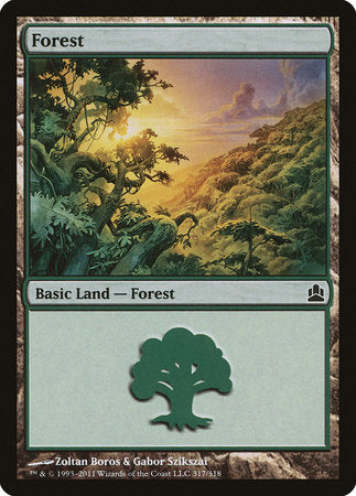 Forest (317) [Commander 2011] | Empire Gaming NC