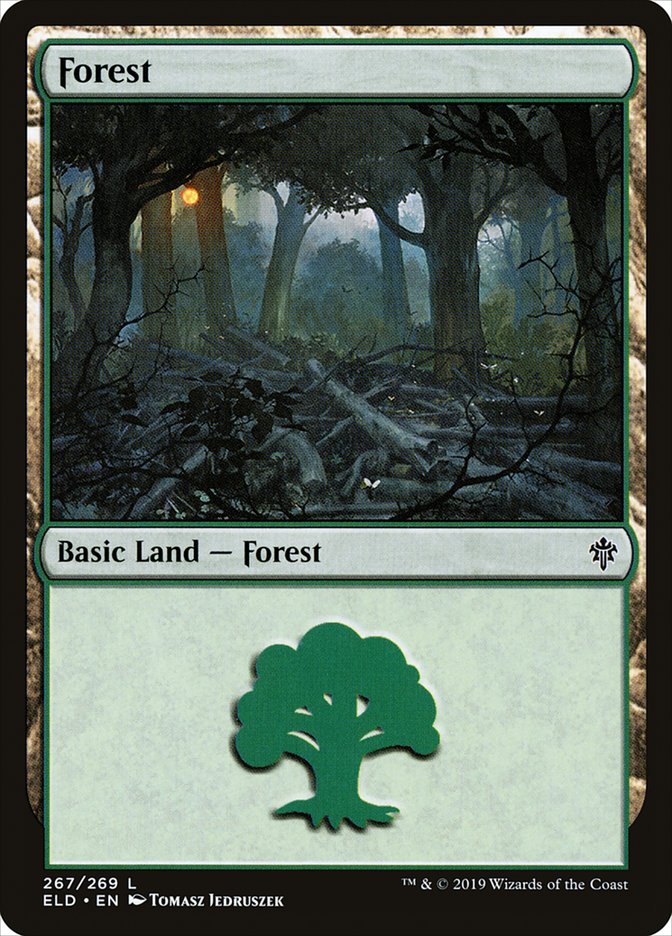 Forest (267) [Throne of Eldraine] | Empire Gaming NC