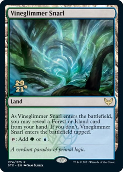 Vineglimmer Snarl [Strixhaven: School of Mages Prerelease Promos] | Empire Gaming NC