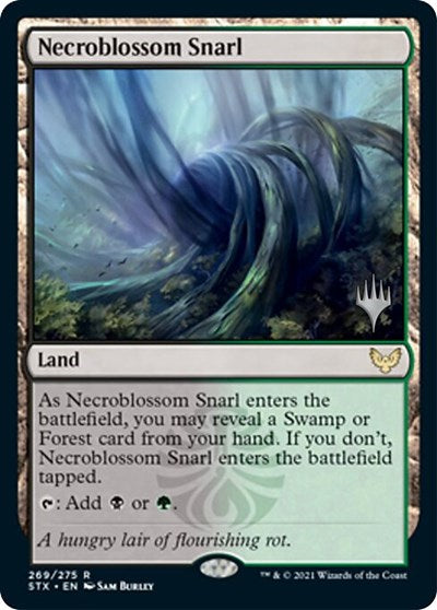 Necroblossom Snarl (Promo Pack) [Strixhaven: School of Mages Promos] | Empire Gaming NC