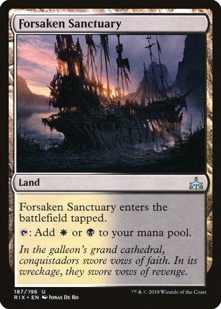 Forsaken Sanctuary [Rivals of Ixalan] | Empire Gaming NC