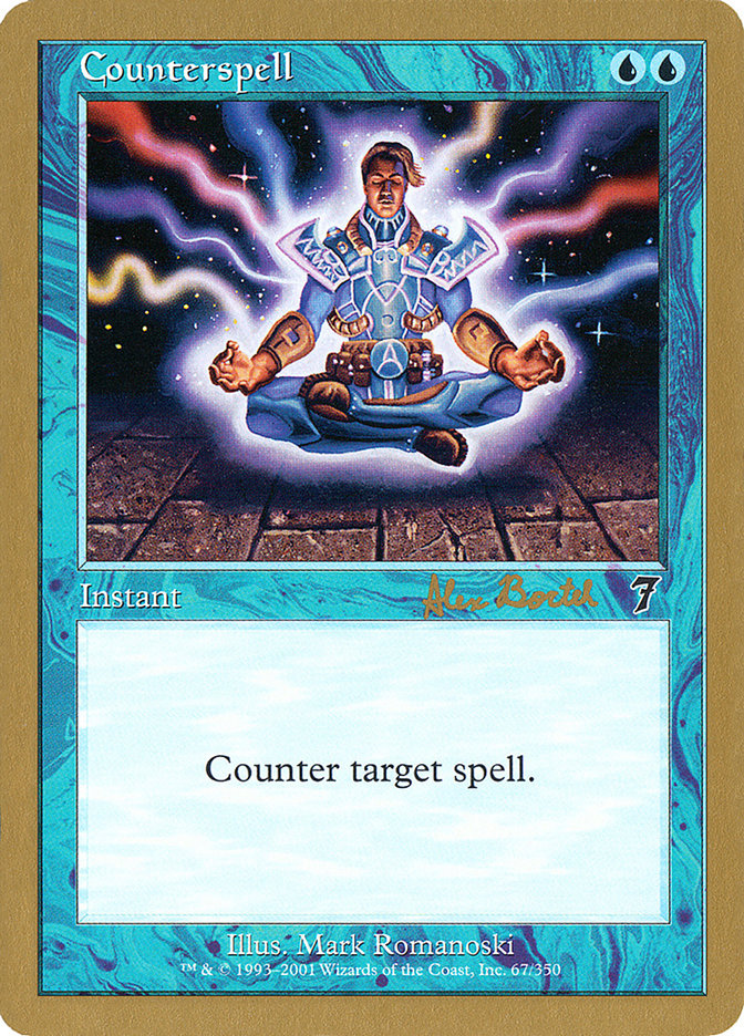 Counterspell (Alex Borteh) (7ED) [World Championship Decks 2001] | Empire Gaming NC