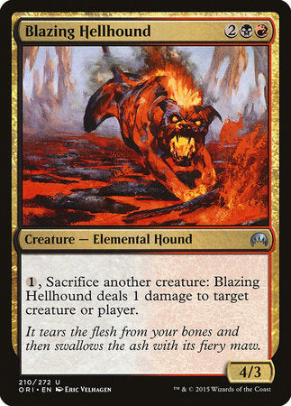 Blazing Hellhound [Magic Origins] | Empire Gaming NC