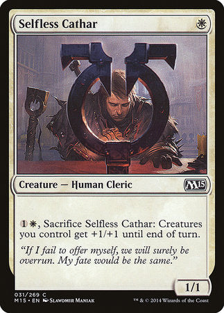 Selfless Cathar [Magic 2015] | Empire Gaming NC