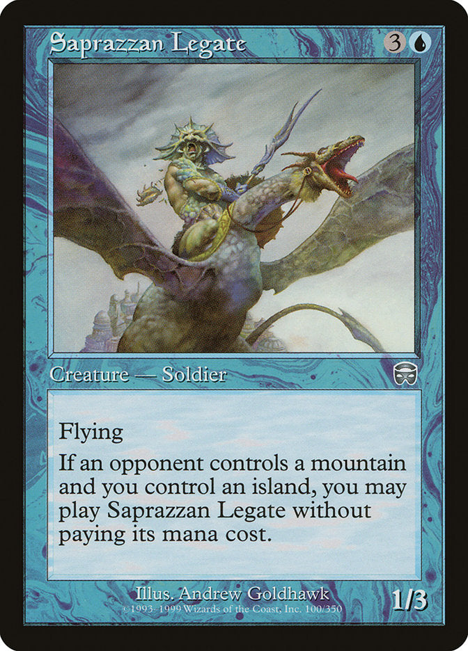 Saprazzan Legate [Mercadian Masques] | Empire Gaming NC