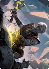 Expedition Healer Art Card [Zendikar Rising Art Series] | Empire Gaming NC