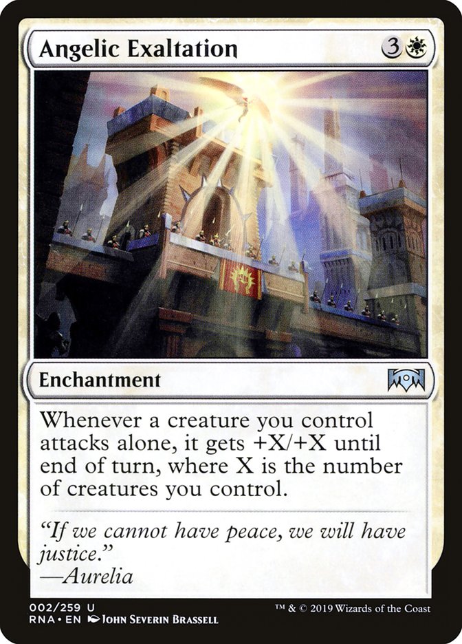 Angelic Exaltation [Ravnica Allegiance] | Empire Gaming NC