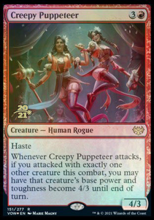 Creepy Puppeteer [Innistrad: Crimson Vow Prerelease Promos] | Empire Gaming NC