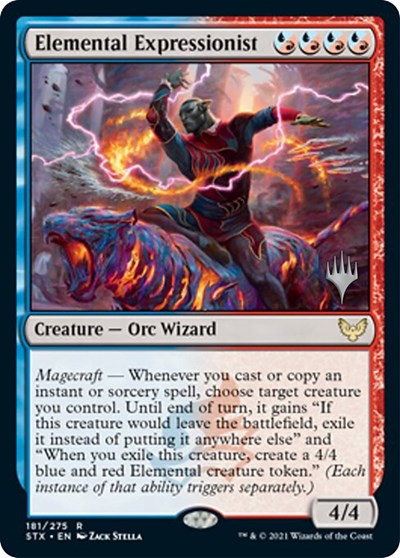 Elemental Expressionist (Promo Pack) [Strixhaven: School of Mages Promos] | Empire Gaming NC