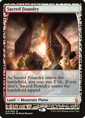 Sacred Foundry [Zendikar Expeditions] | Empire Gaming NC