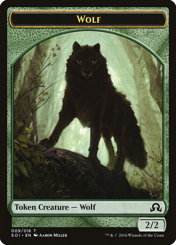 Wolf [Shadows over Innistrad Tokens] | Empire Gaming NC