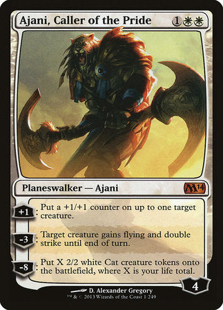 Ajani, Caller of the Pride [Magic 2014] | Empire Gaming NC