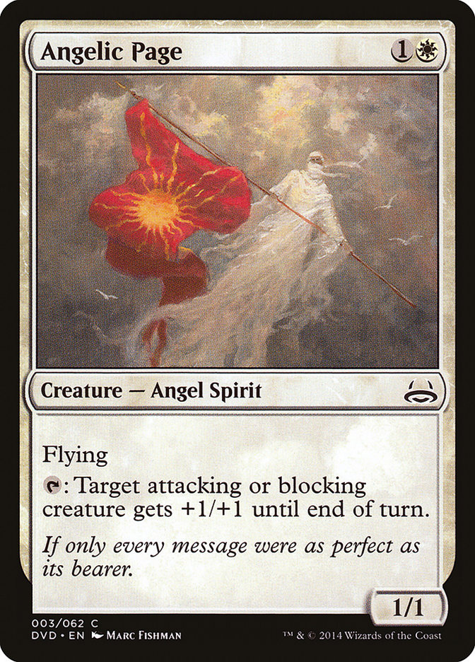 Angelic Page (Divine vs. Demonic) [Duel Decks Anthology] | Empire Gaming NC