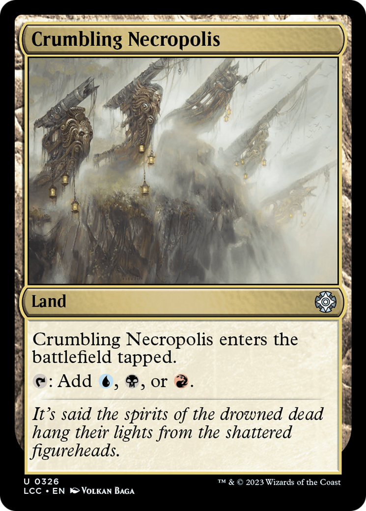 Crumbling Necropolis [The Lost Caverns of Ixalan Commander] | Empire Gaming NC