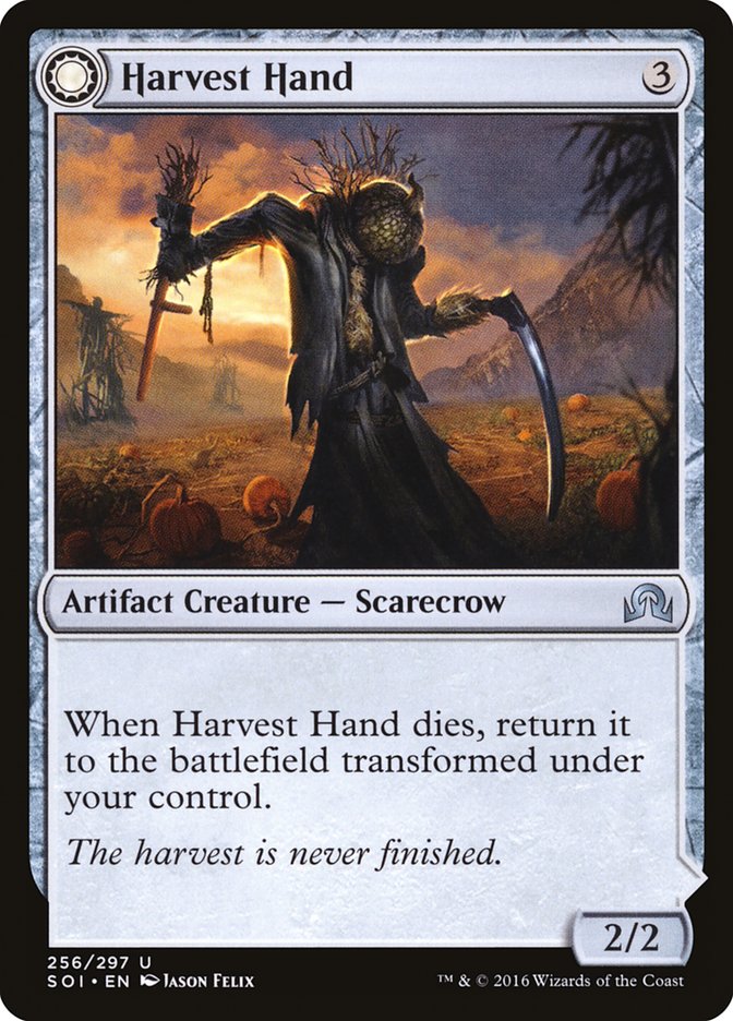 Harvest Hand // Scrounged Scythe [Shadows over Innistrad] | Empire Gaming NC