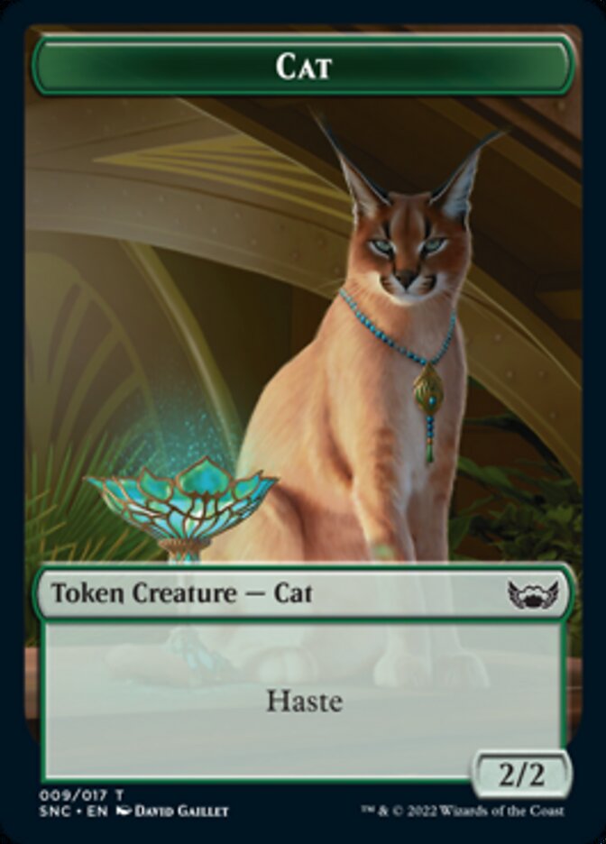 Cat // Citizen Double-sided Token [Streets of New Capenna Tokens] | Empire Gaming NC