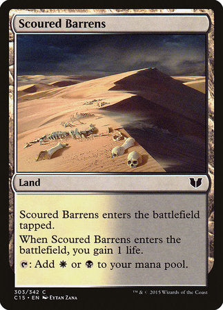 Scoured Barrens [Commander 2015] | Empire Gaming NC