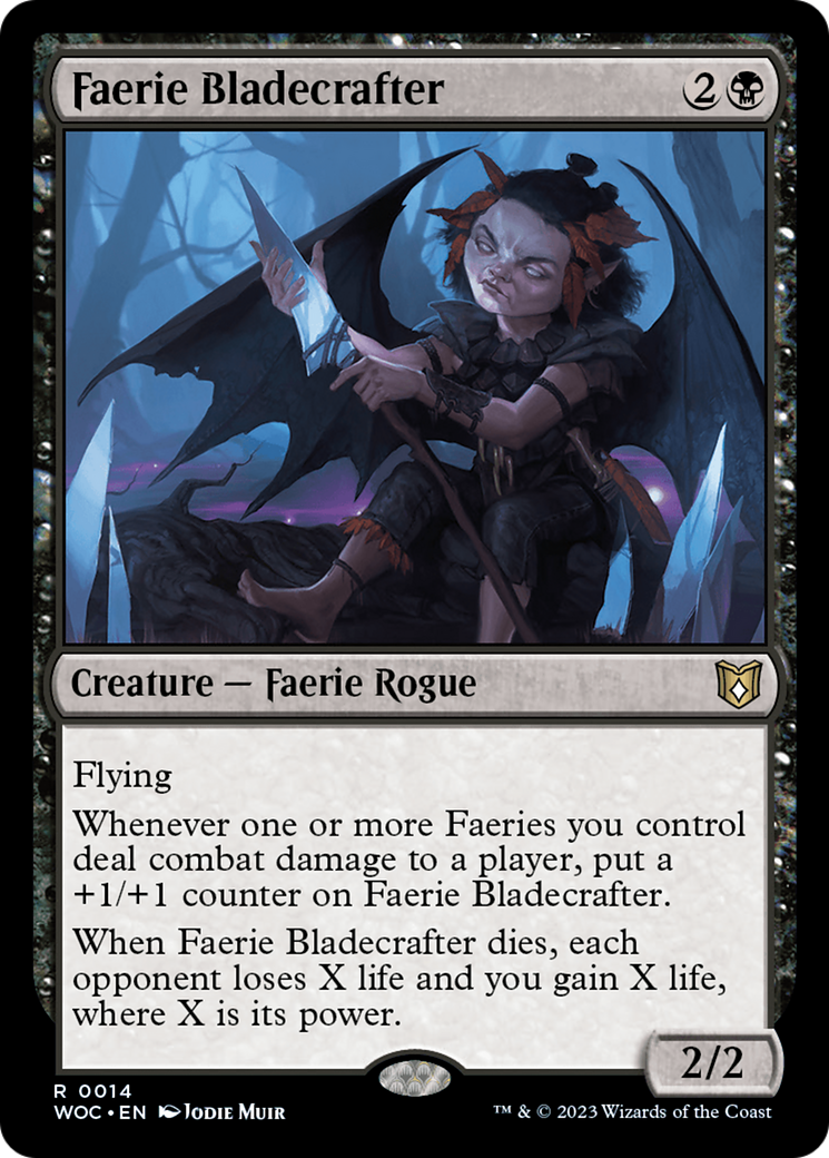 Faerie Bladecrafter [Wilds of Eldraine Commander] | Empire Gaming NC