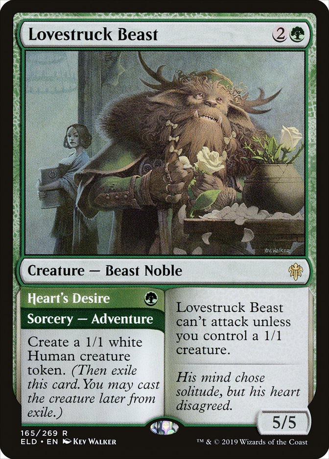 Lovestruck Beast // Heart's Desire [Throne of Eldraine] | Empire Gaming NC