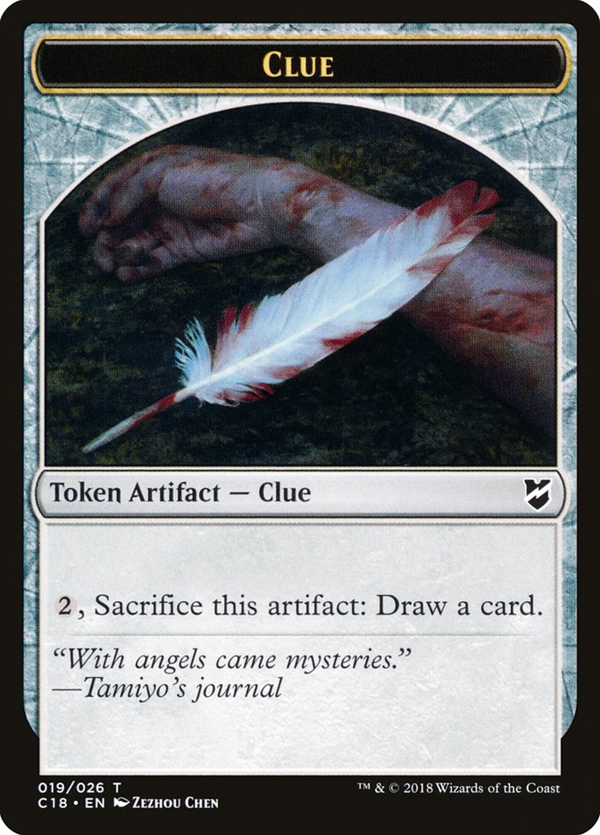 Clue [Commander 2018 Tokens] | Empire Gaming NC
