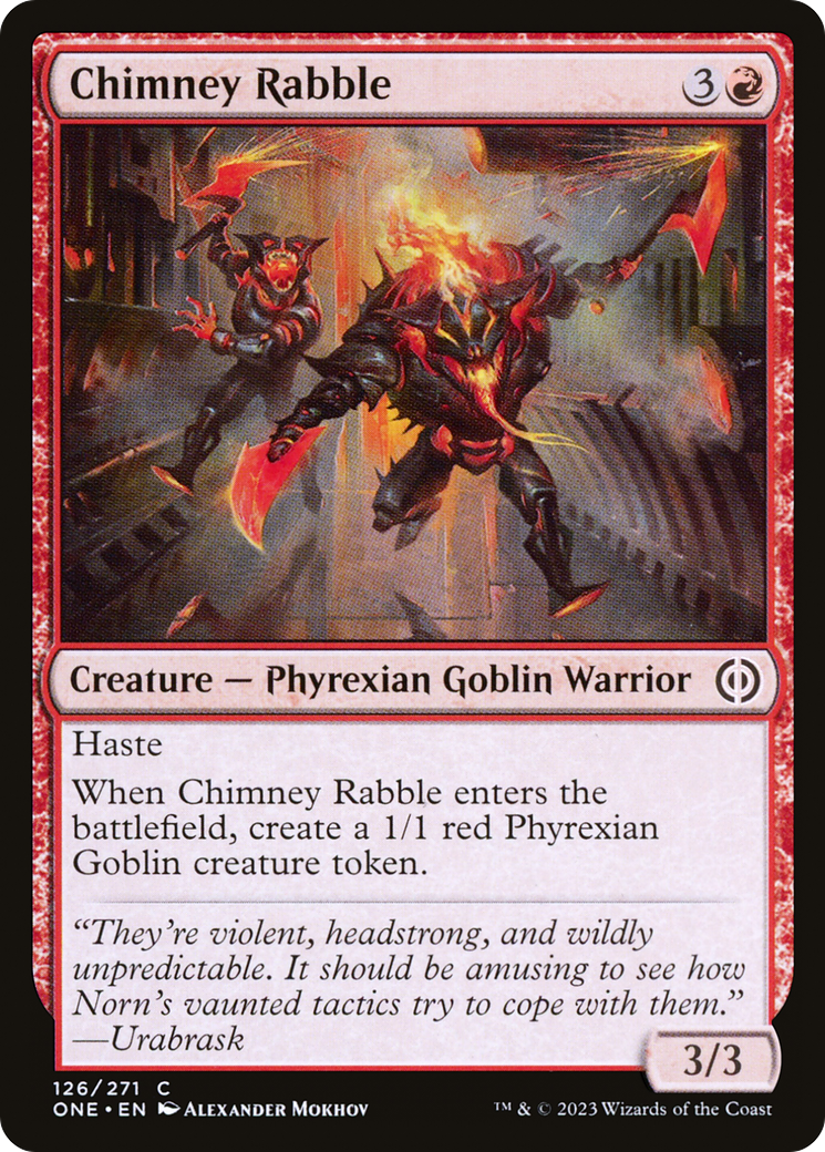 Chimney Rabble [Phyrexia: All Will Be One] | Empire Gaming NC