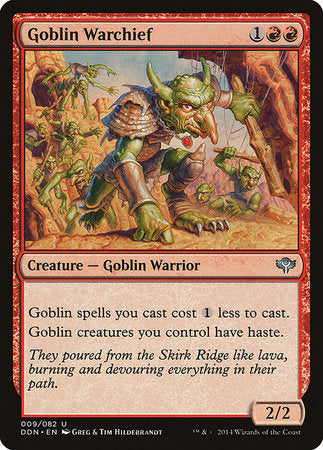 Goblin Warchief [Duel Decks: Speed vs. Cunning] | Empire Gaming NC