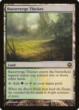 Razorverge Thicket [Scars of Mirrodin] | Empire Gaming NC