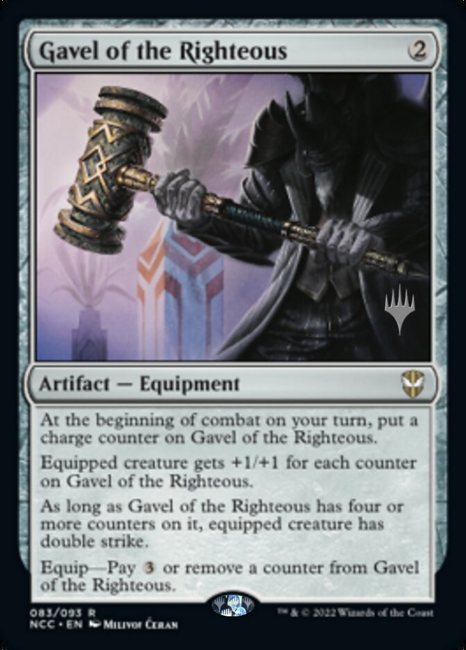 Gavel of the Righteous (Promo Pack) [Streets of New Capenna Commander Promos] | Empire Gaming NC