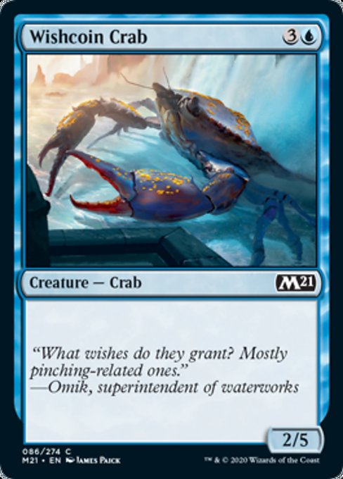 Wishcoin Crab [Core Set 2021] | Empire Gaming NC