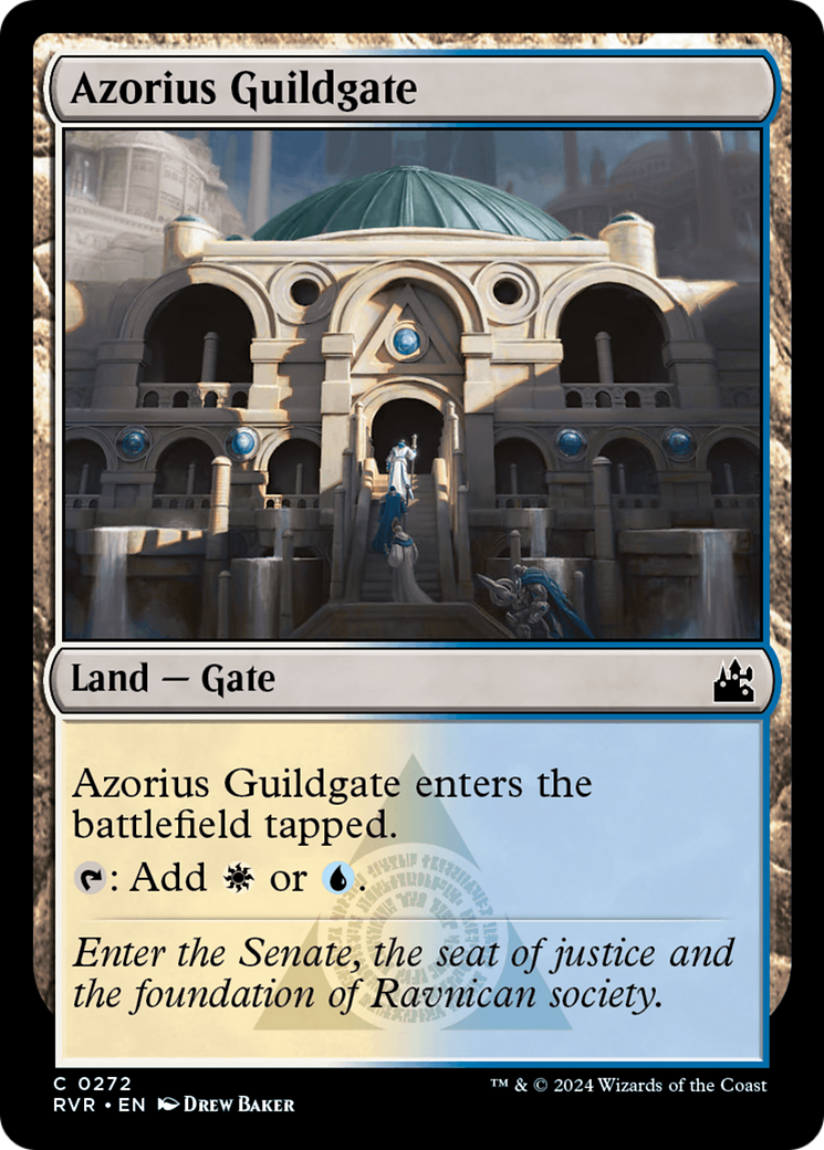 Azorius Guildgate [Ravnica Remastered] | Empire Gaming NC