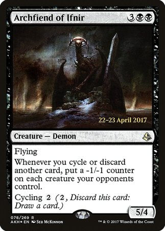 Archfiend of Ifnir [Amonkhet Promos] | Empire Gaming NC